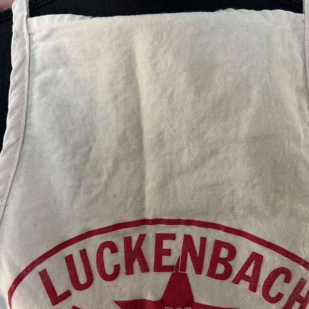 RARE UNICORN Luckenbach apron. EUC - Picture 5 of 7